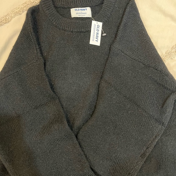 NWT Old Navy Black Oversized Sweater - Picture 5 of 6